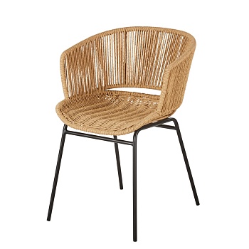 полукресло для летнего кафе и ресторана луи