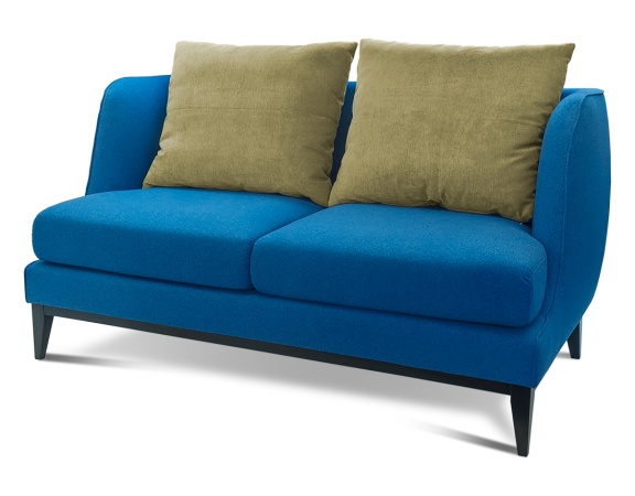 Диван Cityscape 2 с квадратными подушками