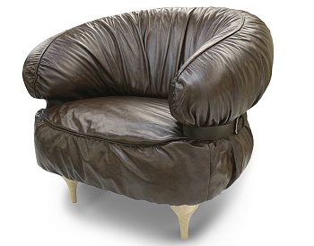 Кресло Berber кожаное
