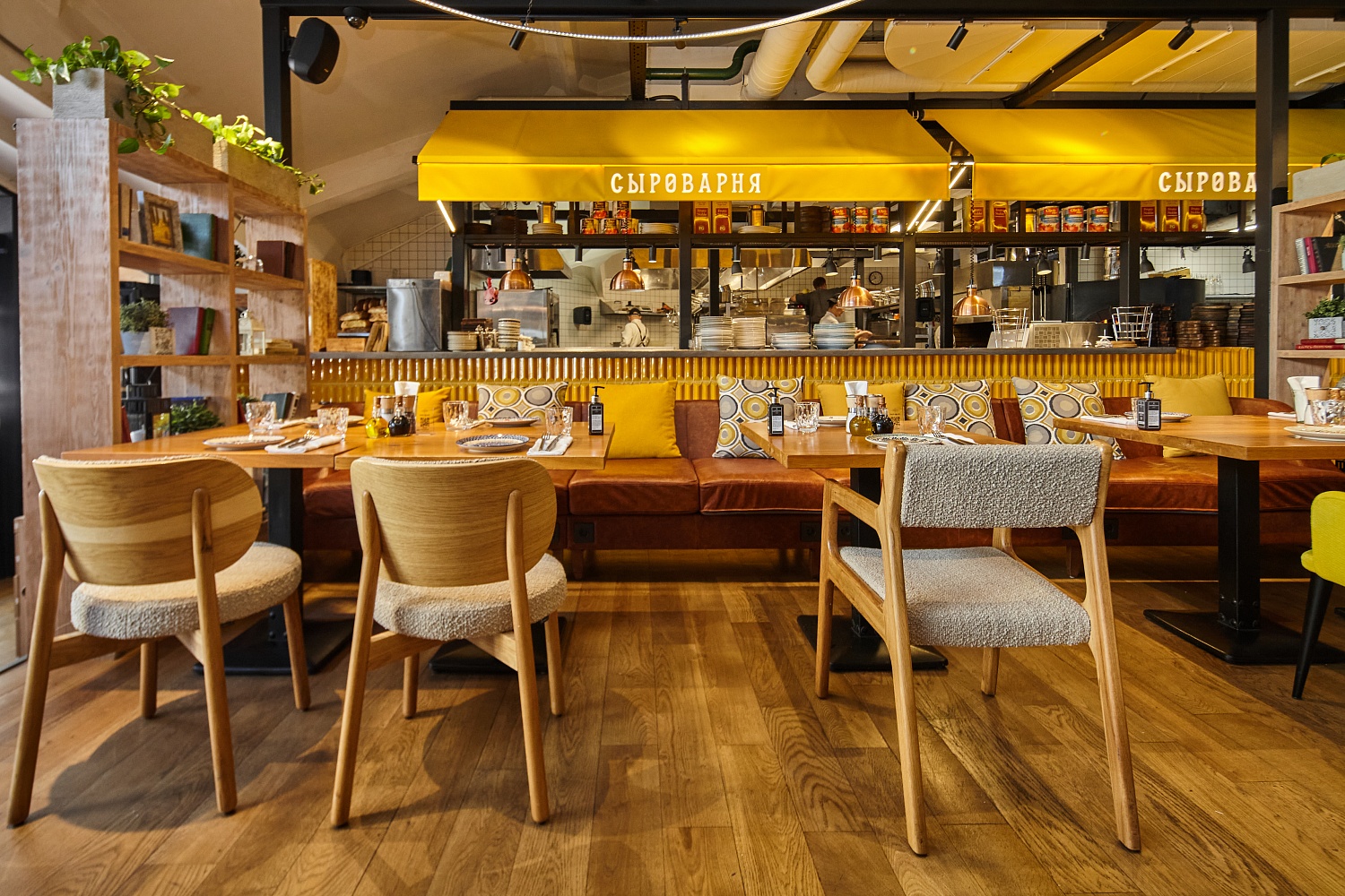 Ресторан "Сыроварня" на Усачевском рынке (Москва)