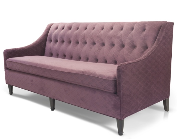 Диван Leon фиолетовый