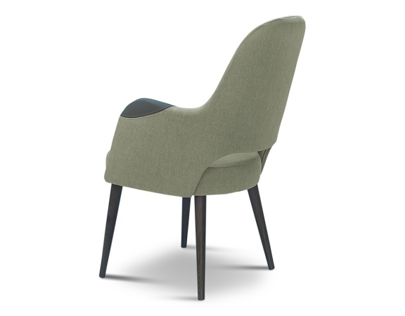 Кресло Tulip original желтое (540мм х 670мм х 940мм)