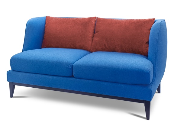 Диван Cityscape 2 с квадратными подушками