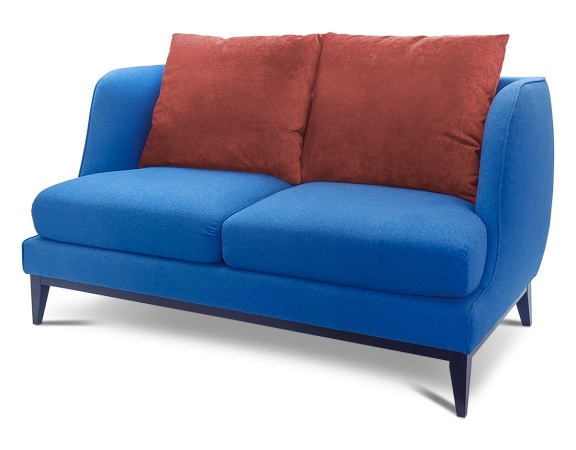 Диван Cityscape 2 с квадратными подушками