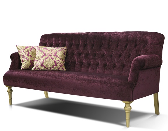 Диван Sofia бордовый