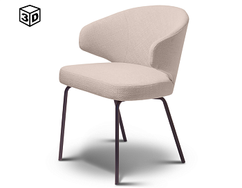 Полукресло Kenia metal