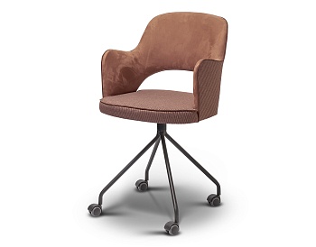 Полукресло Marea original metal 3 (на роликах)