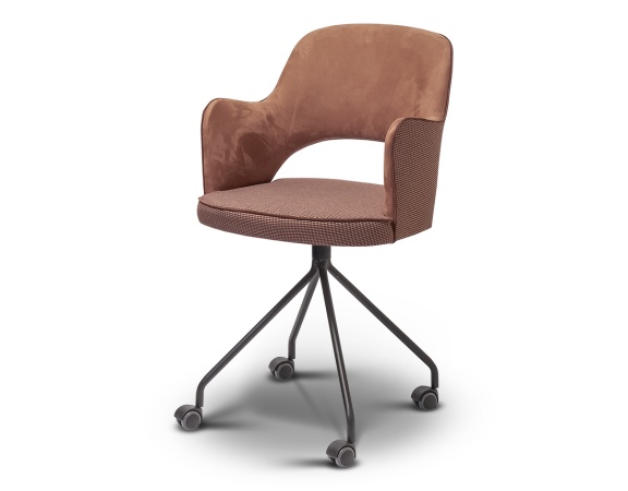 Полукресло Marea original metal 3 (на роликах)