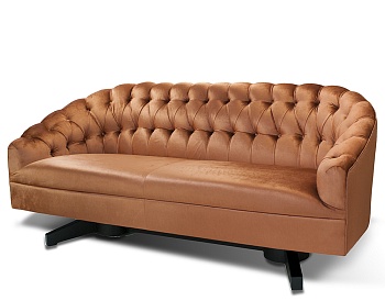 Диван Moji красно-коричневый