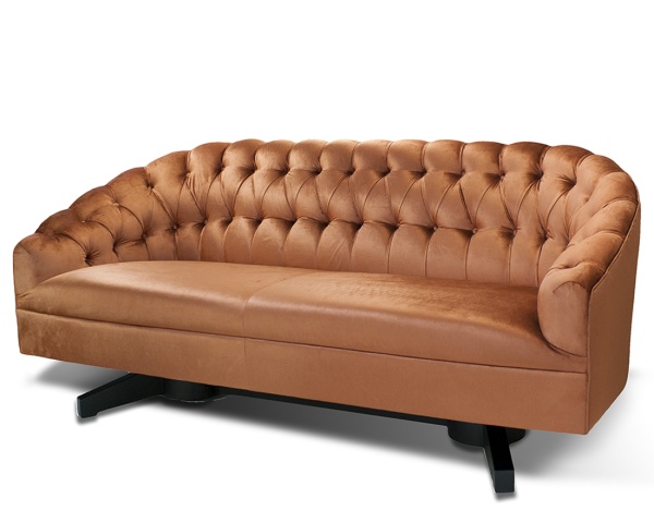 Диван Moji красно-коричневый