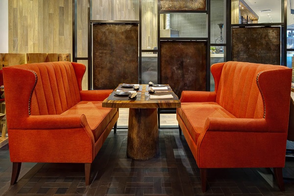 Диван Largo lux 2 stripe одноместный